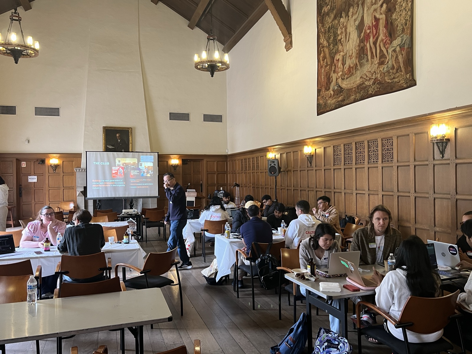 Hackathon workspace — teams building prototypes