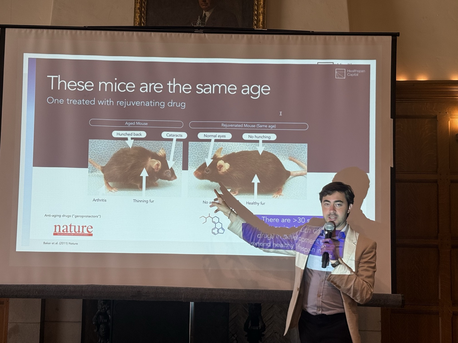 Presenting rejuvenating drug research — aging biology in action