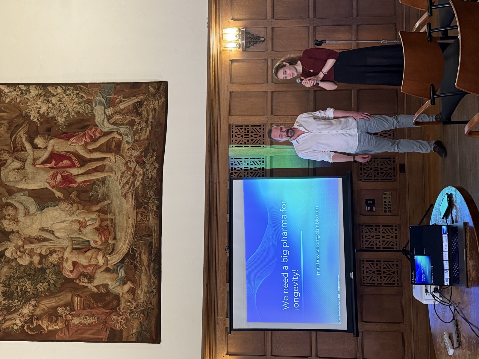 Discussion on the role of big pharma in longevity research