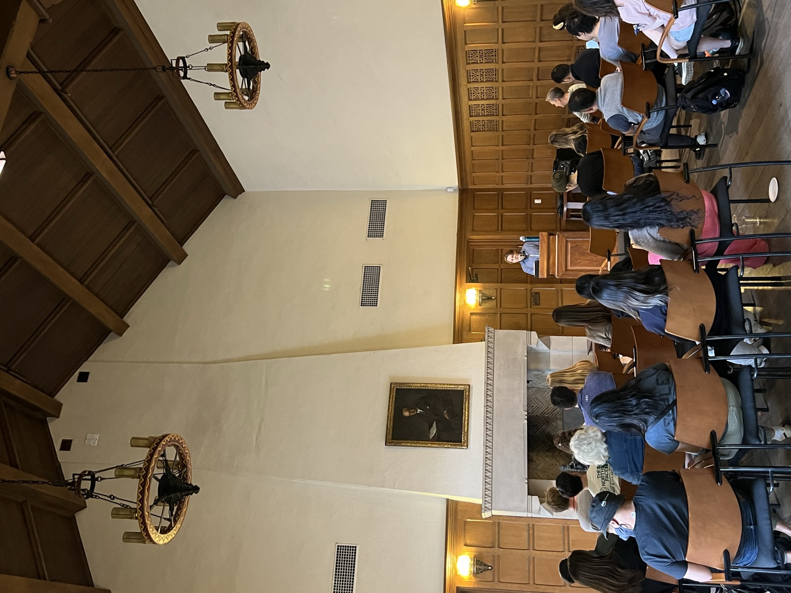 A packed room for one of our speaker events