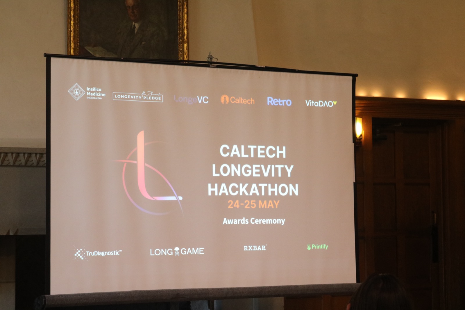 Caltech Longevity Hackathon — Awards Ceremony